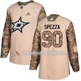 Dallas Stars Hockeydrakt Jason Spezza 90 2017-2018 Camo Veterans Day Practice Adidas Authentic - Herre